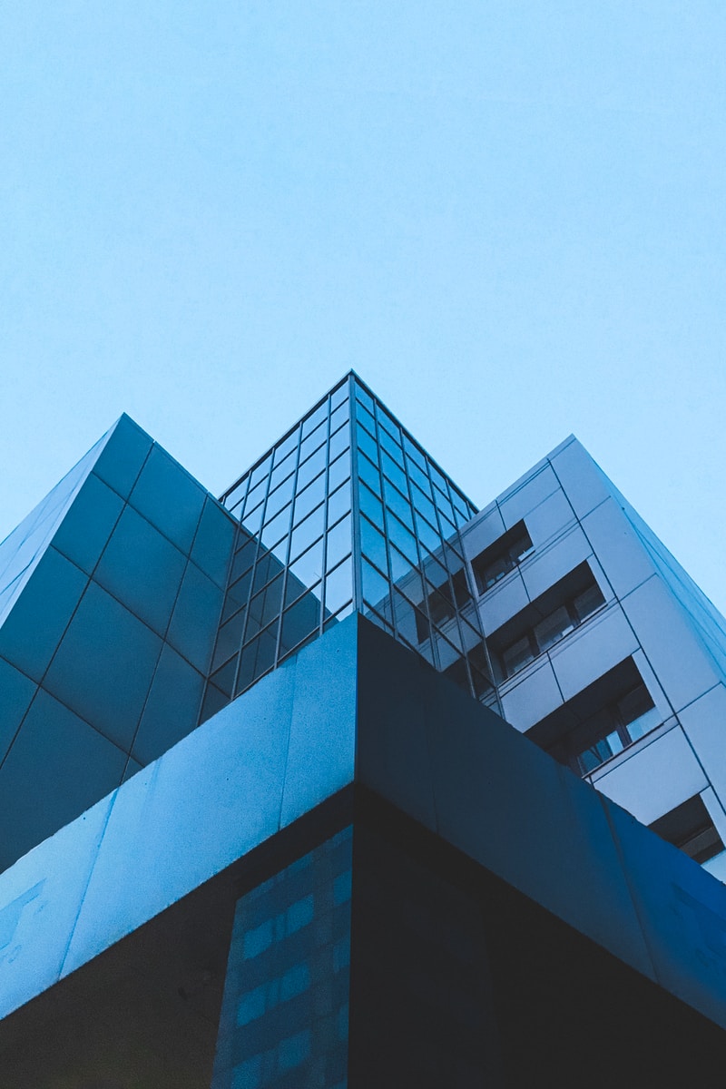 photo of gray painted building